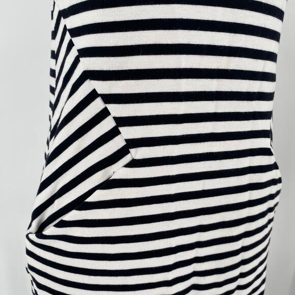Kate Spade Black & White Striped Bow Dress Size 152 / 12Y - Picture 3 of 11